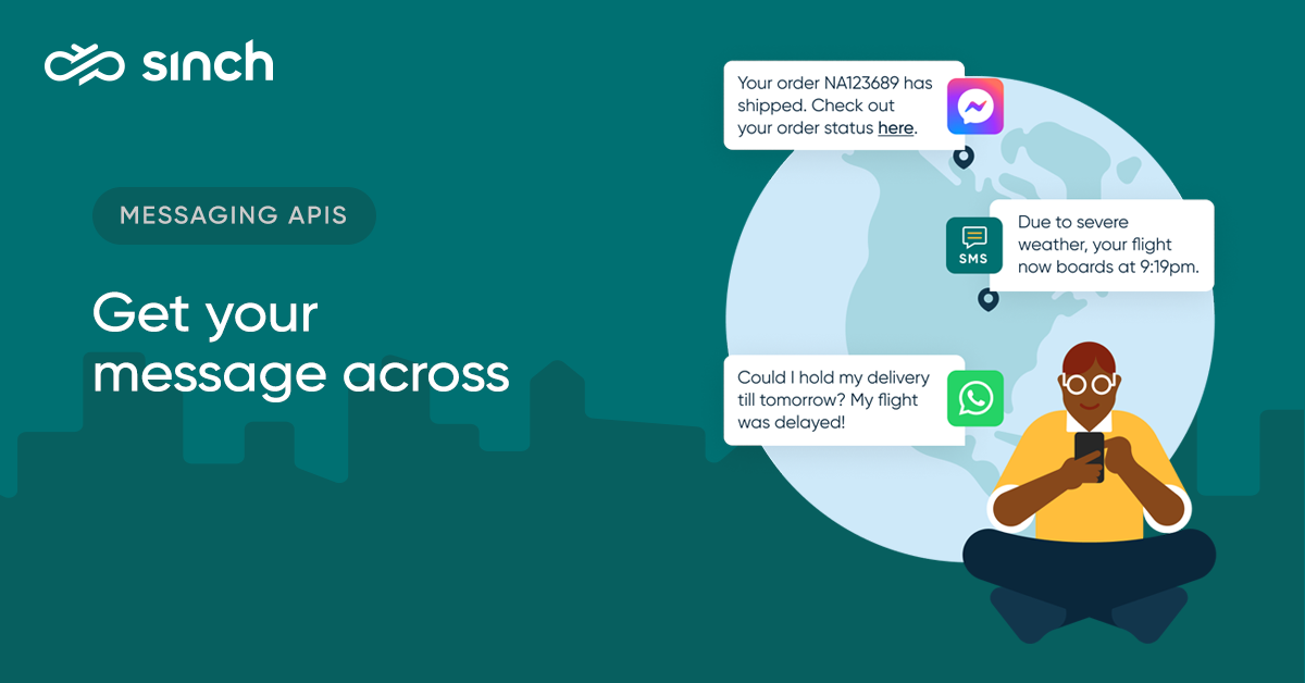 Messaging services | APIs for SMS, RCS, MMS, WhatsApp & more | Sinch