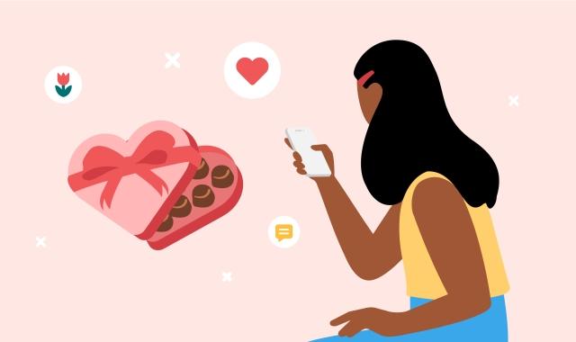 Mobile messaging tips for Valentine's Day