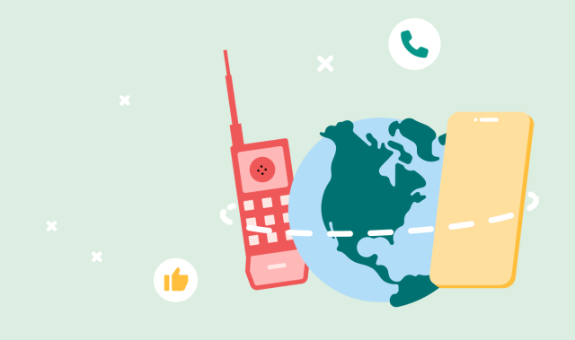 Evolution of mobile phone calls