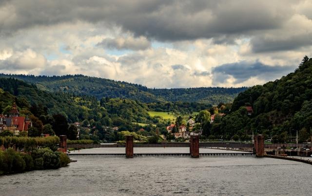 Skyline shot of Heidelberg
