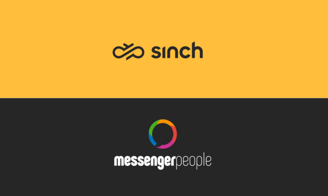 Sinch logo and messenger people logo