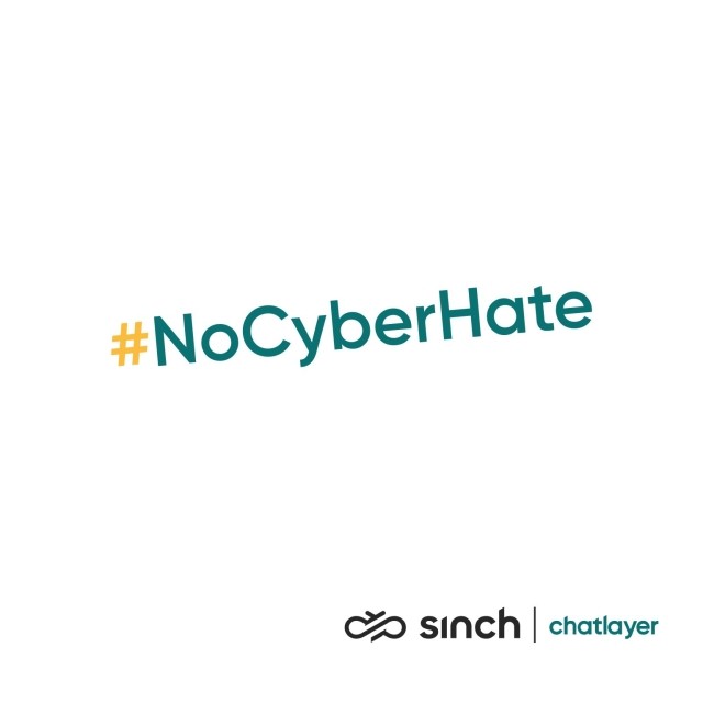 Sinch and Chatlayer support stopping Cyber Hate