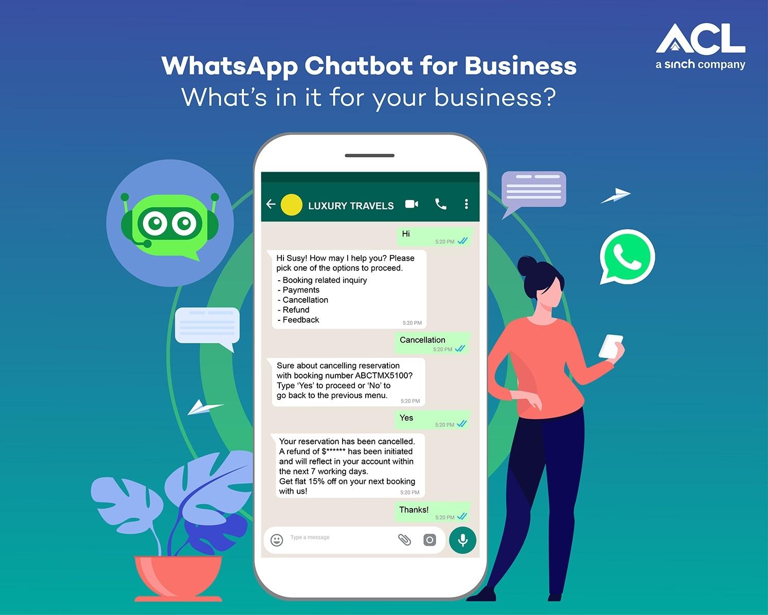 Whatsapp chatbot for business