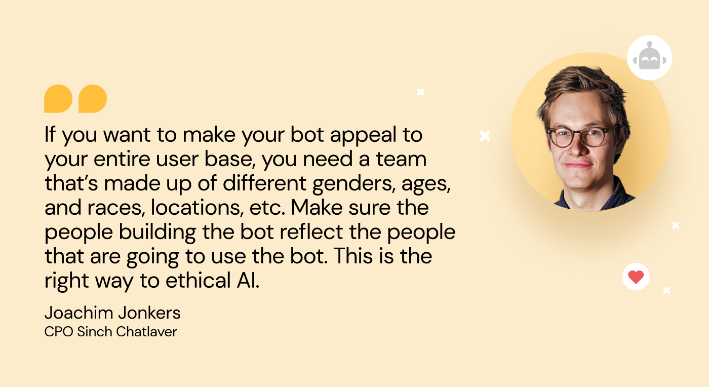 Quote by Joachim Jonkers about the ethics of AI