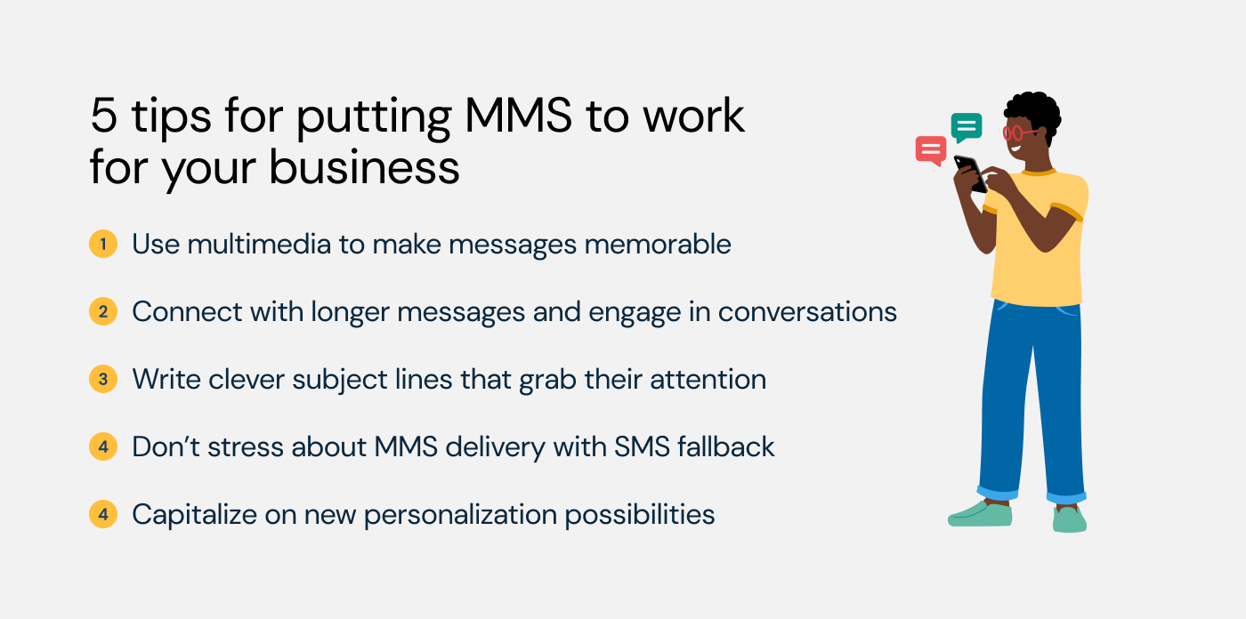5 tips on best practices for businesses using MMS messaging