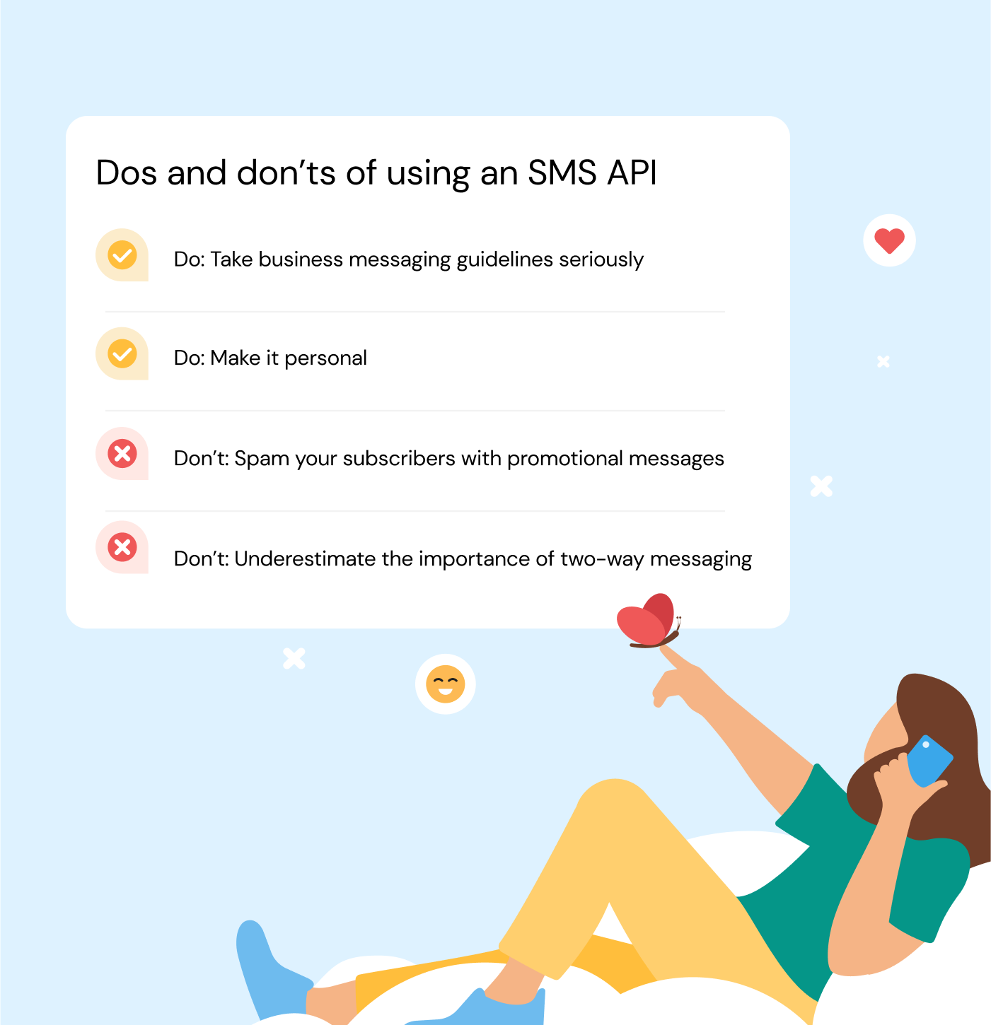 What is an SMS API - Do's and don'ts