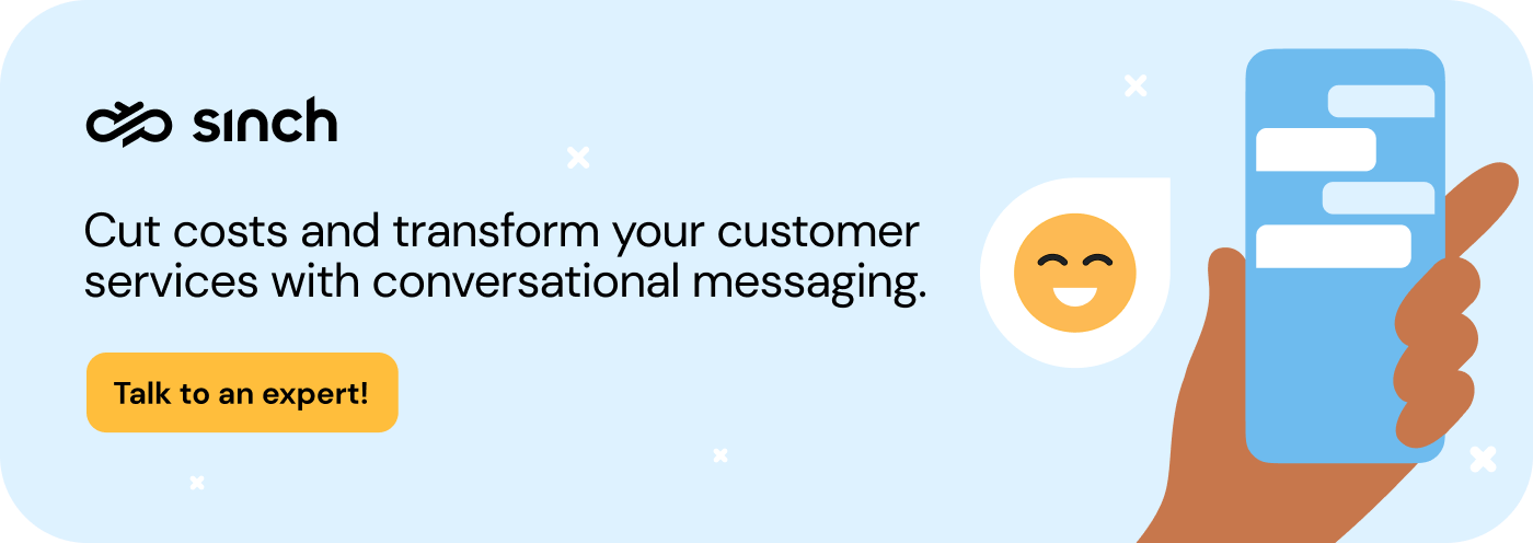 Conversational messaging for customer service
