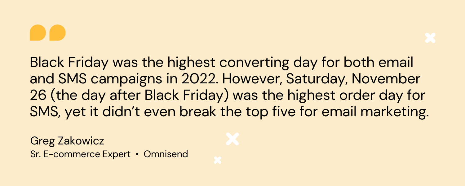 Quote explaining the value of an omnichannel marketing communications mix