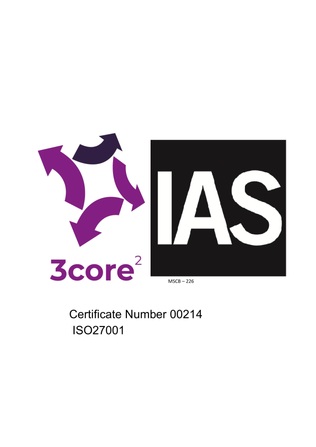 3 core certification logo