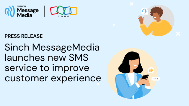 Two way SMS capability from Sinch and Zoho